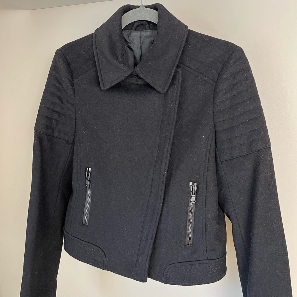 Vince Wool Moto Jacket - Picture 6 of 11